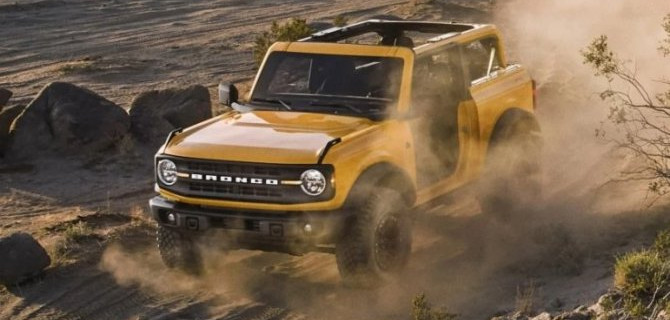 Ford Bronco получит механическую трансмиссию