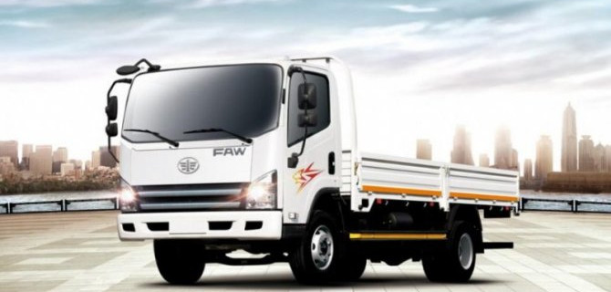 В России появился обновлённый грузовик FAW Tiger