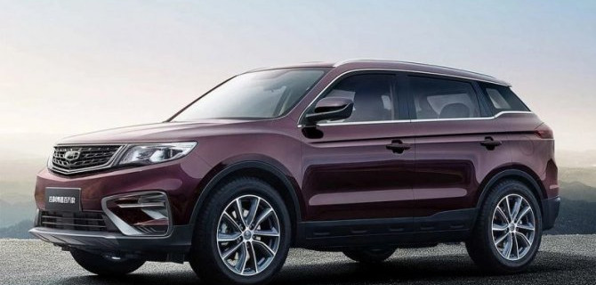 Обновлён кроссовер Geely Atlas