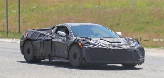 Начались испытания «заряженной» версии нового Chevrolet Corvette