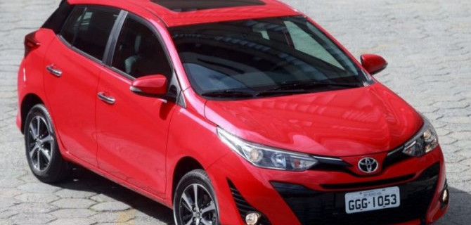 В России запатентован обновлённый Toyota Yaris