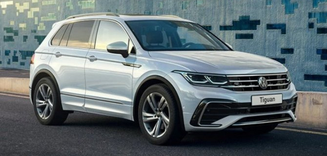 Известны российские комплектации рестайлингового Volkswagen Tiguan