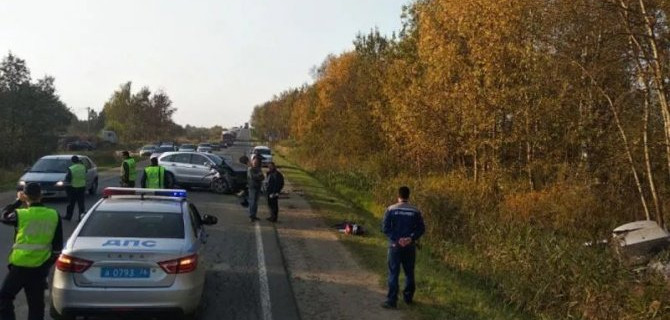 10-летняя девочка погибла в ДТП в Ярославской области