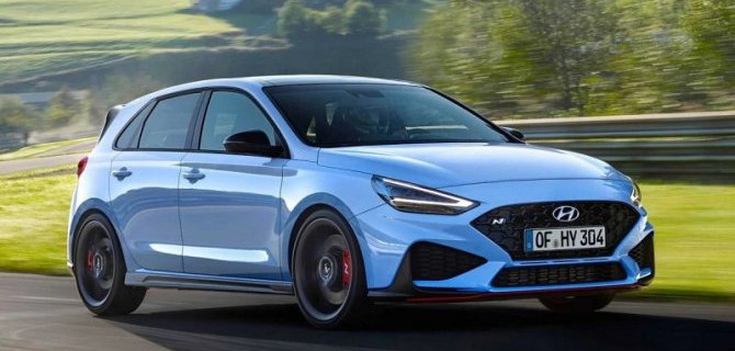 Представлен обновлённый Hyundai i30 N