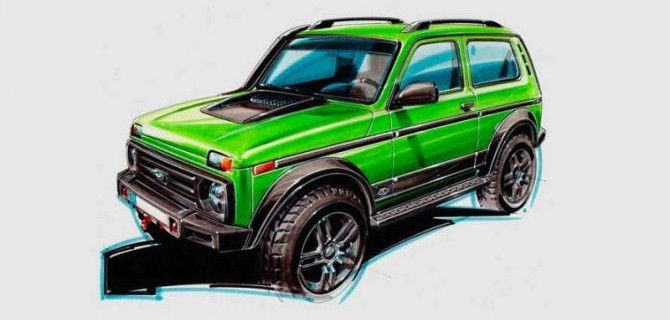 В Германии выпустят «юбилейную» Lada 4×4