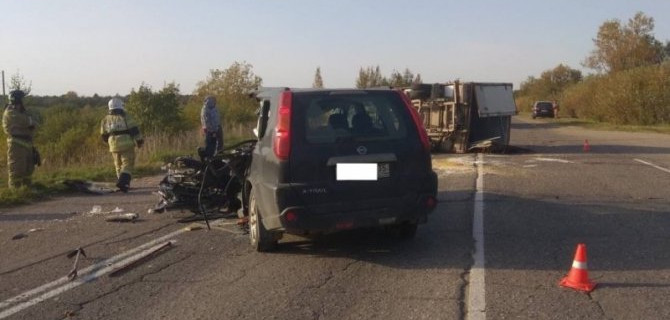 Водитель иномарки погиб в ДТП под Череповцом