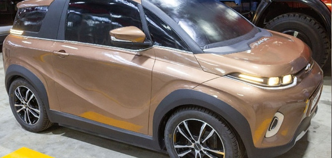 КамАЗ показал, как могла бы выглядеть будущая "Ока"