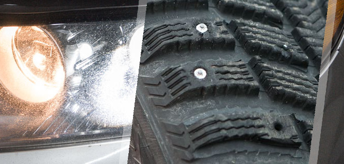 Новые поправки к ПДД позволят штрафовать водителей за нештатные ксеноновые лампы и неуместные шипы