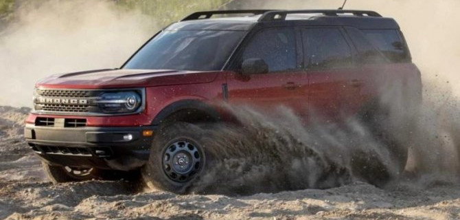 Ford Bronco Sport оснастили необычными колёсами