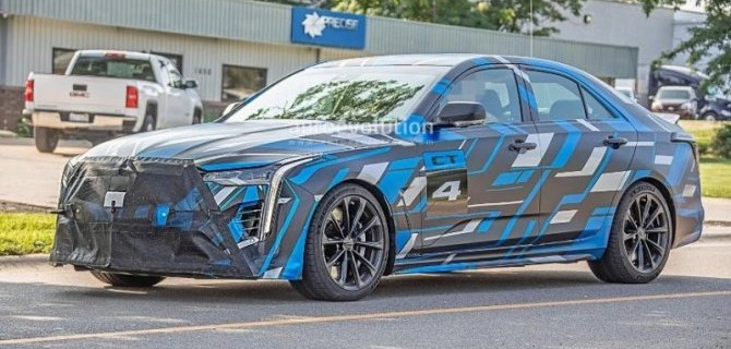 Начались испытания нового спорт-седана Cadillac CT5-V Blackwing