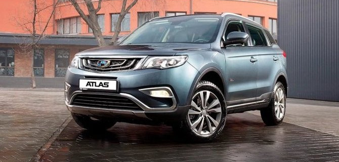 Начальные версии Geely Atlas получили сервис «Яндекса»