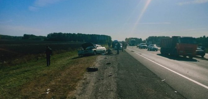 Женщина и ребенок погибли в ДТП под Рязанью