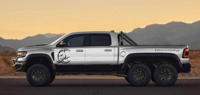 В Hennessey «зарядят» RАМ 1500 TRX