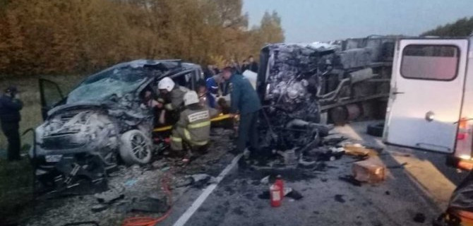 Годовалая девочка погибла в ДТП под Саратовом