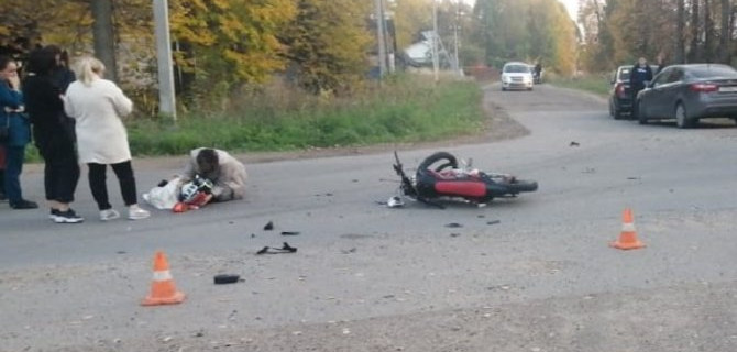 14-летний мотоциклист погиб в ДТП в Лаишевском районе Татарстана