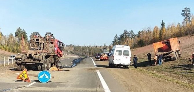 В Братске в ДТП погиб дорожный рабочий