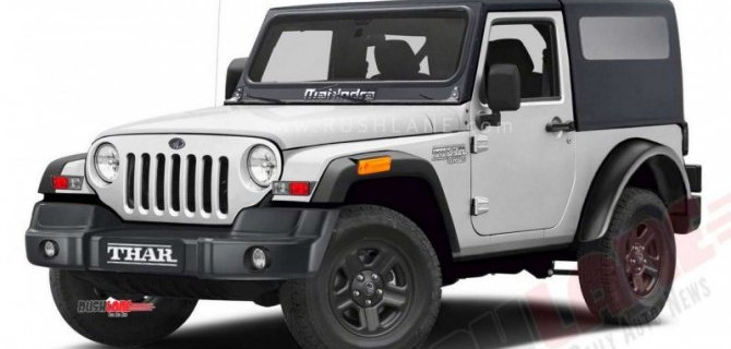 В Индии начались продажи внедорожника Mahindra Thar нового поколения