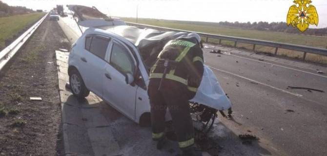 В ДТП в Калужской области погибли два водителя