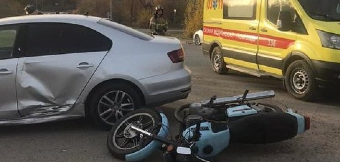 Молодой мотоциклист погиб в ДТП в Лаишевском районе