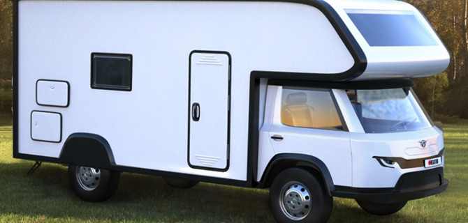 В Сети представлен проект автодома на основе «Буханки»