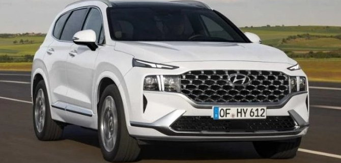 Hyundai Santa Fe получит гибридный силовой агрегат