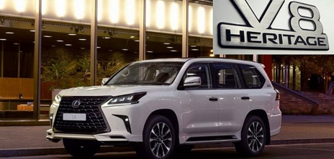 В России начались продажи двух новых версий внедорожника Lexus LX