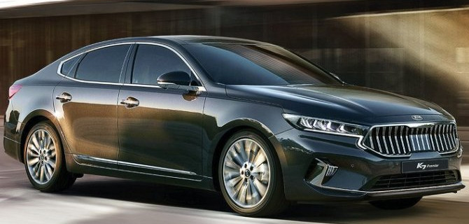 Представлен обновлённый седан KIA K7