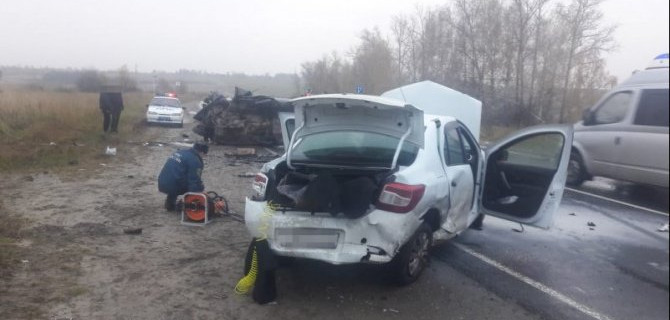 Пожилой водитель погиб в ДТП с тремя автомобилями в Кольчугинском районе