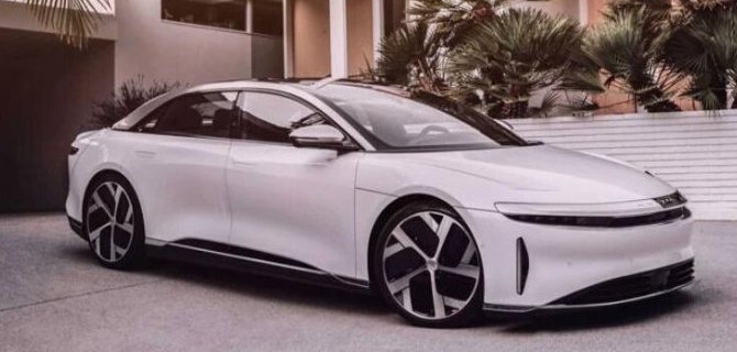 Объявлены цены на электромобиль Lucid Air