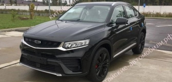 В интернете появились фотографии российской версии кроссовера Geely Tugella