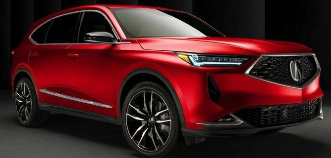Представлен прототип кроссовера Acura MDX
