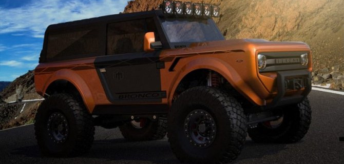Для Ford Bronco запатентована интересная «фишка»