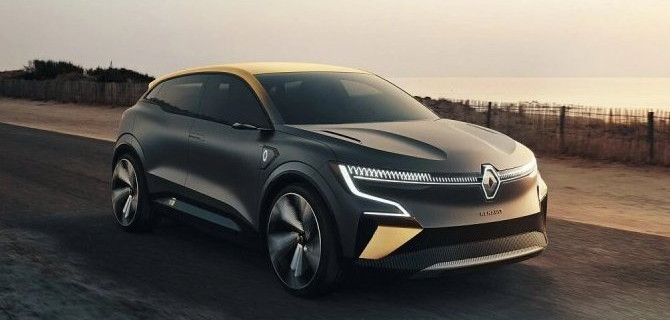 Во Франции показали концепт-кар Renault Megane eVision