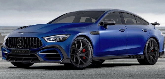 В России создан эксклюзивный тюнинговый обвес для Mercedes-AMG GT