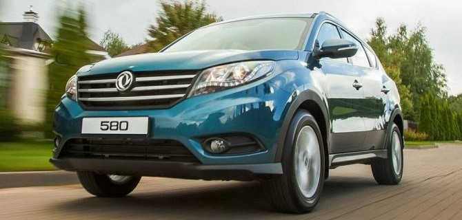 В России появится обновлённый кроссовер DFM 580