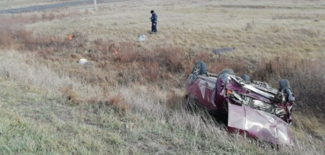 Мужчина погиб при опрокидывании ВАЗа в Купинском районе Новосибирской области