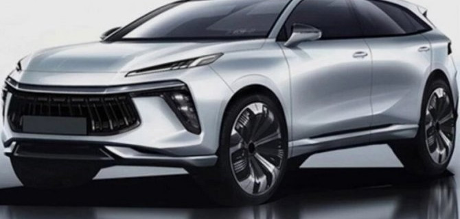 Фирма Dongfeng разработала новый купеобразный кроссовер