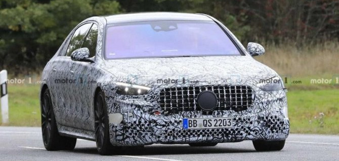 Начались испытания гибридного Mercedes-AMG S63e