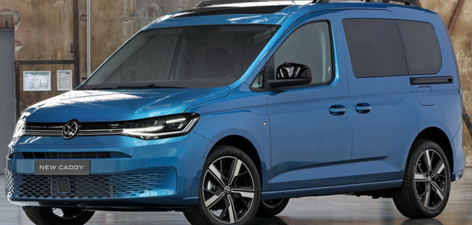 Продажи нового Volkswagen Caddy стартуют до начала зимы
