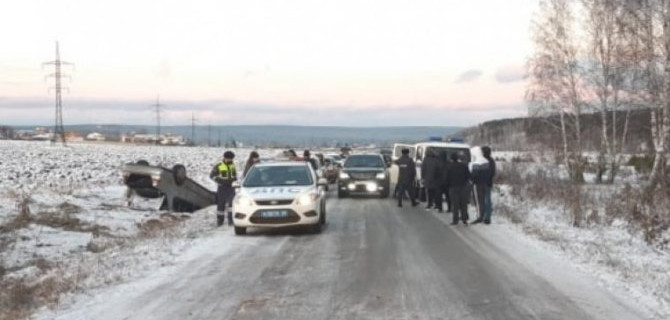 Пассажирка иномарки погибла в ДТП под Нижнеудинском