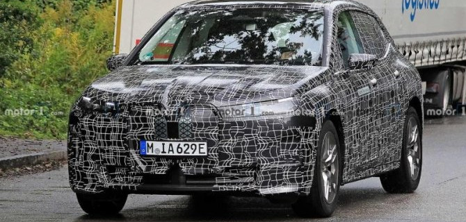Начались испытания электрокроссовера BMW iNext