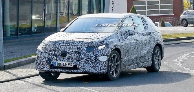 В Германии замечен новый Mercedes-Benz EQS