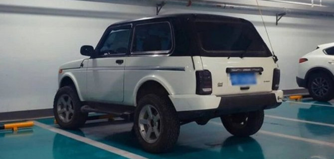 В Китае замечена Lada 4×4
