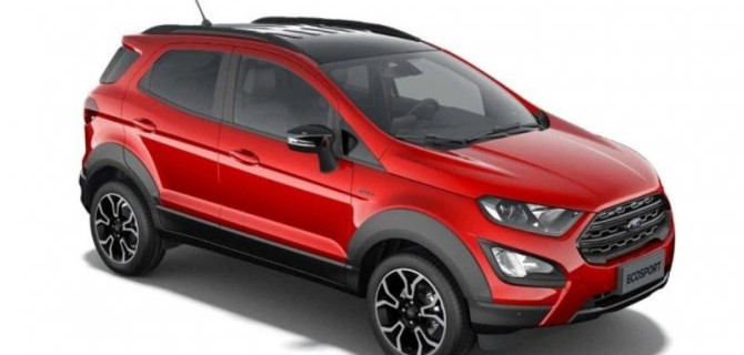 Опубликованы изображения кроссовера Ford EcoSport Active