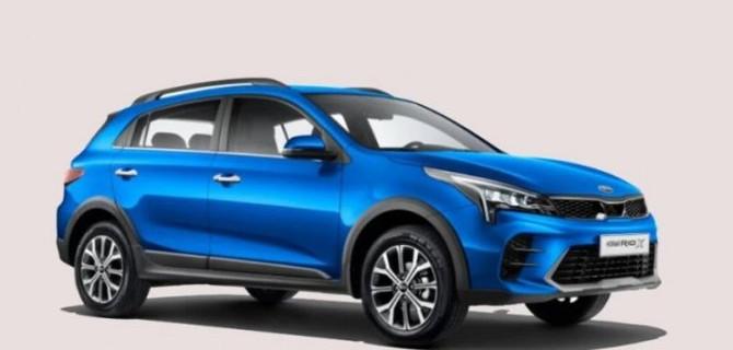 Показаны официальные изображения нового хэтчбека KIA Rio X