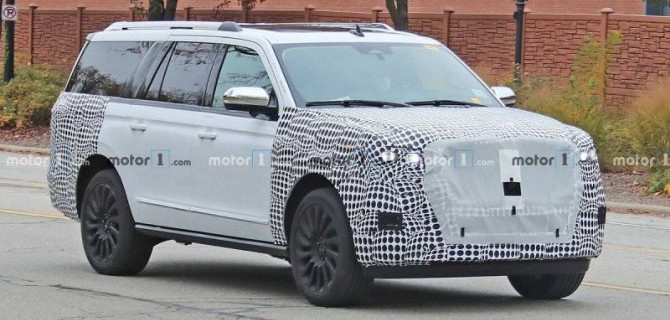 На испытания выехал новый Lincoln Navigator