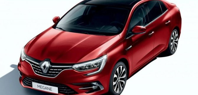 Обновлён седан Renault Megane