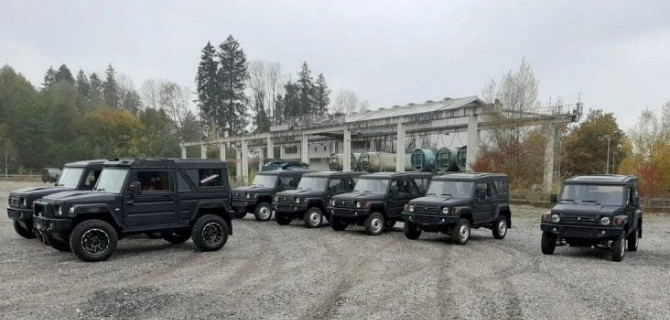 В Германии появились российские внедорожники «Сталкер»