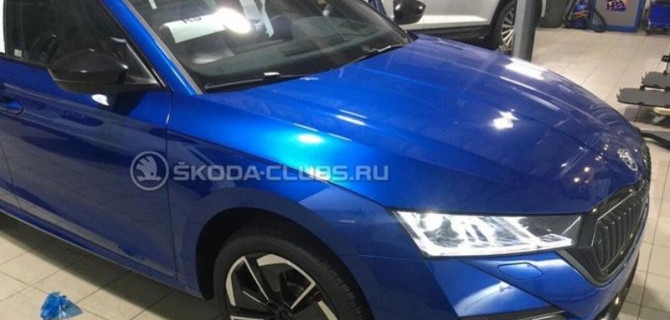 В России замечена «заряженная» Skoda Octavia RS
