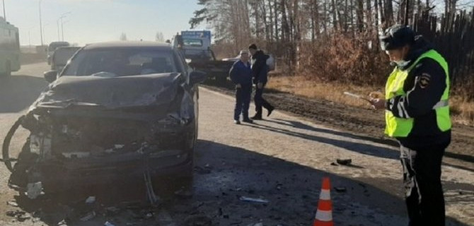 Ребенок пострадал в ДТП на Полевском тракте